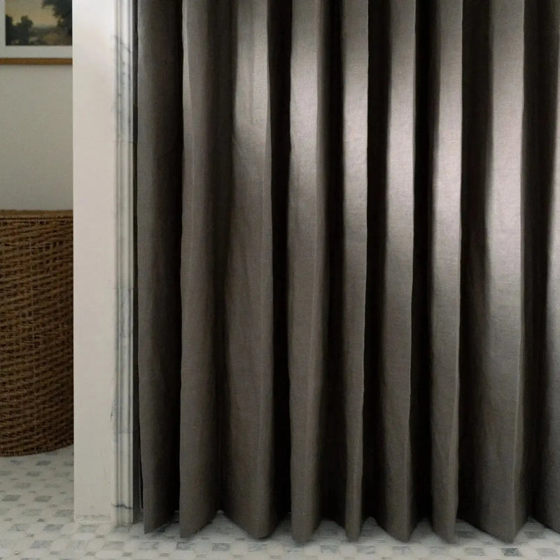 Patti Premium Belgian Linen Pleated Curtains