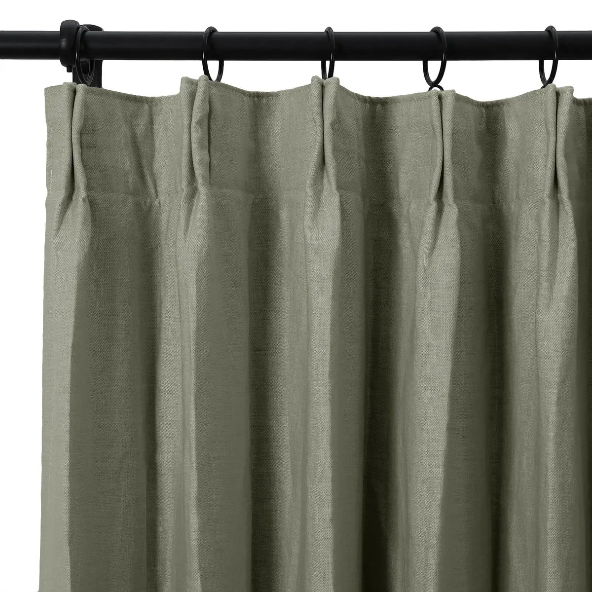 Patti Premium Belgian Linen Pleated Curtains