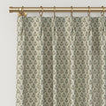Rebecca Hughes x TWOPAGES Classic Vintage Printed Cotton Pleated Curtains