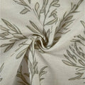 Sara Le x TWOPAGES Vintage Printed Linen Pleated Curtains
