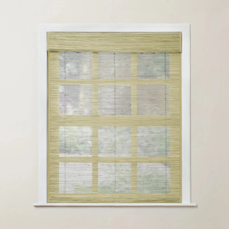 Rae Natural Ramie Bamboo Woven Blinds - Series P