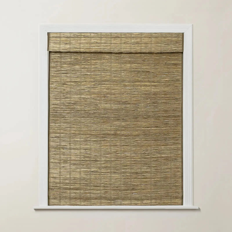 Rae Natural Ramie Jute Woven Wood Blinds - Series M