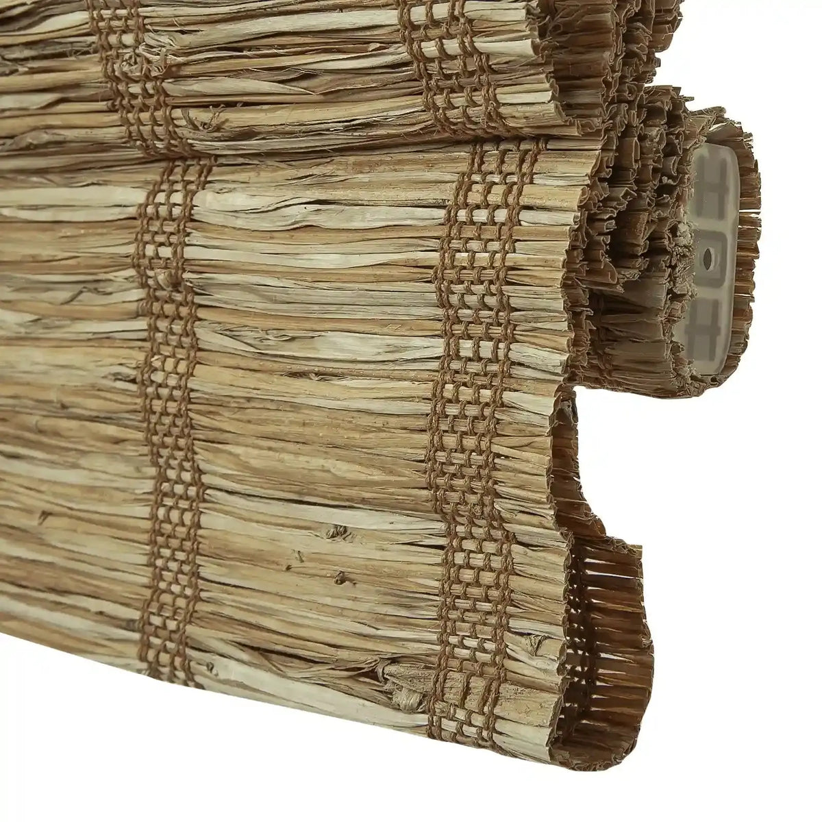 Rae Natural Ramie Jute Woven Wood Blinds - Series M