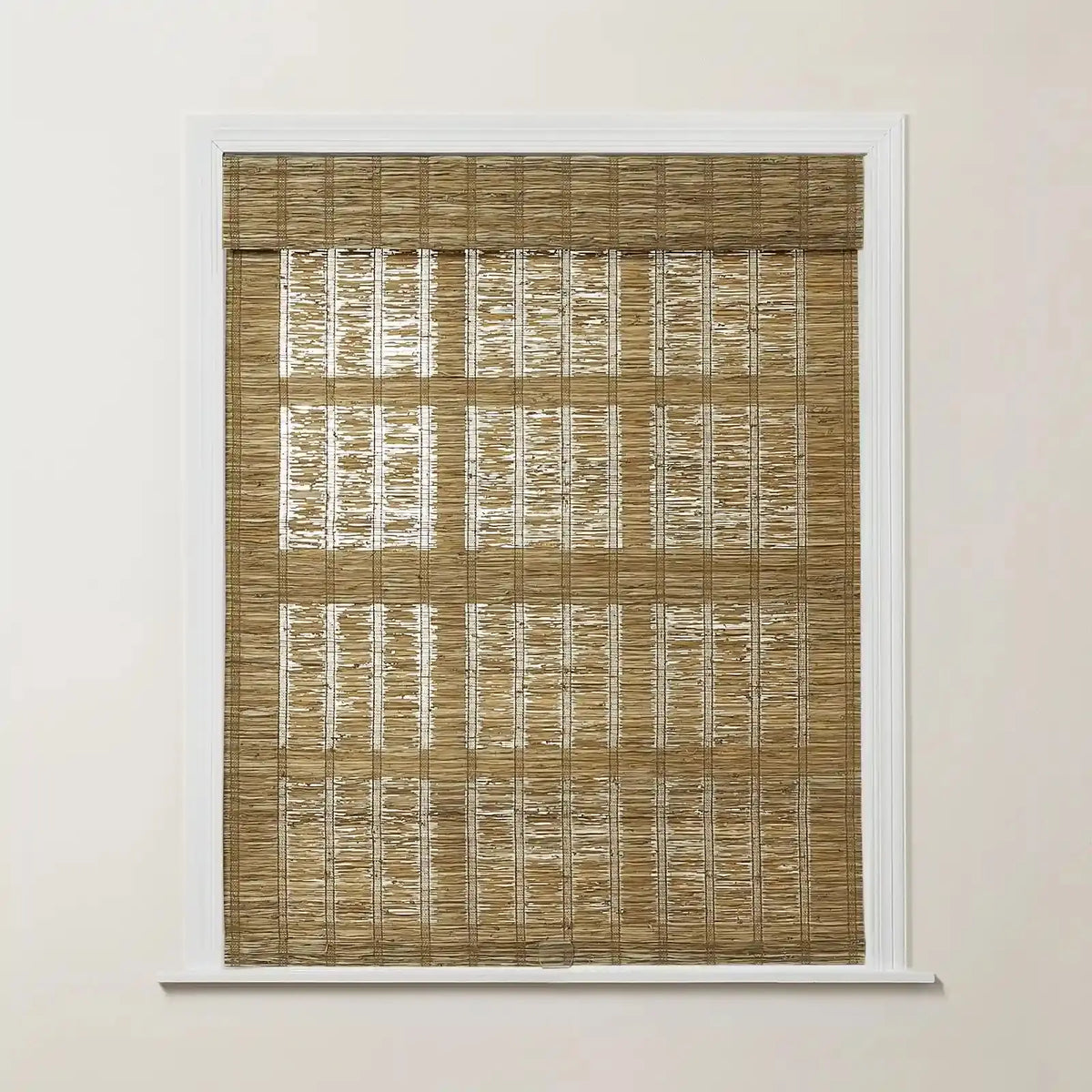 Rae Natural Ramie Jute Woven Wood Blinds - Series M