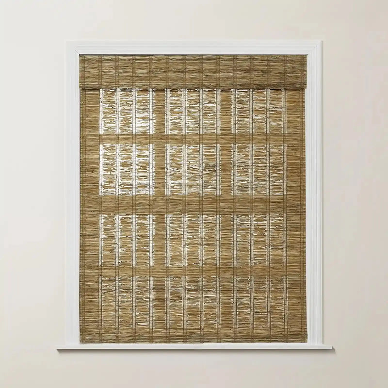 Rae Natural Ramie Jute Woven Wood Blinds - Series M