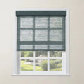 Rae Natural Jute Woven Wood Roller Blinds Cordless