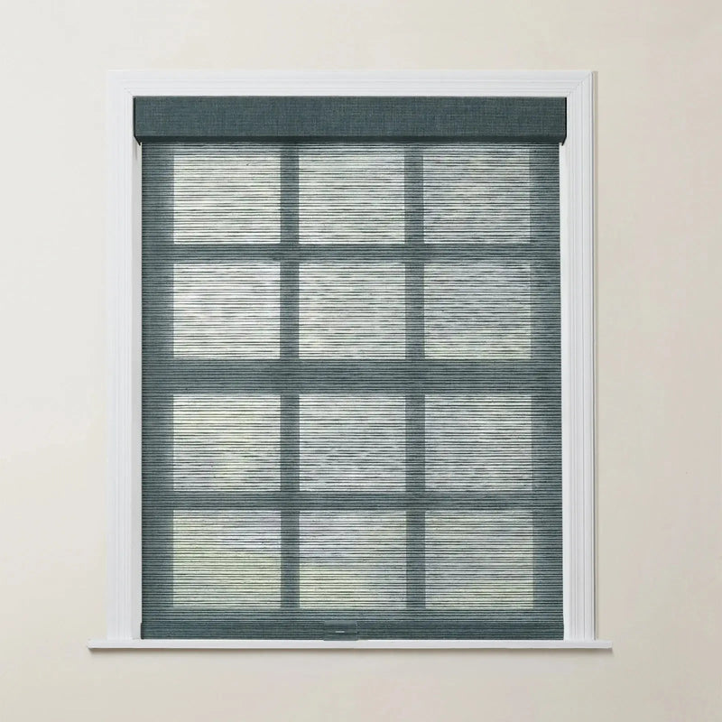 Rae Natural Jute Woven Wood Roller Blinds Cordless