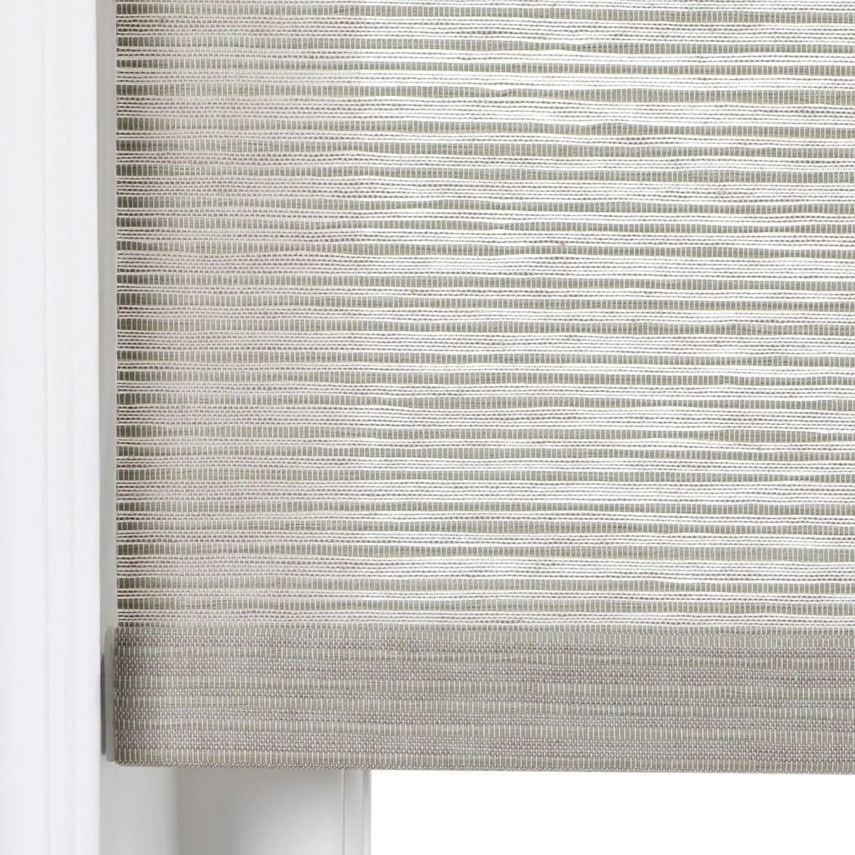 Rae Natural Jute Woven Wood Roller Blinds Cordless