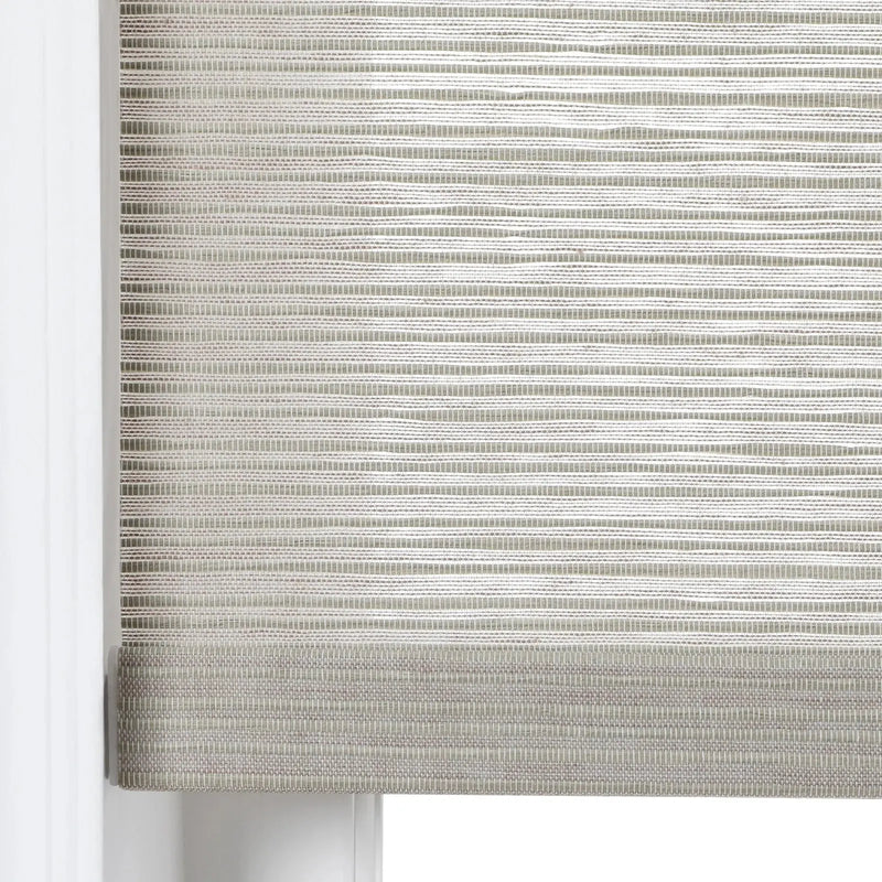 Rae Natural Jute Woven Wood Roller Blinds Cordless