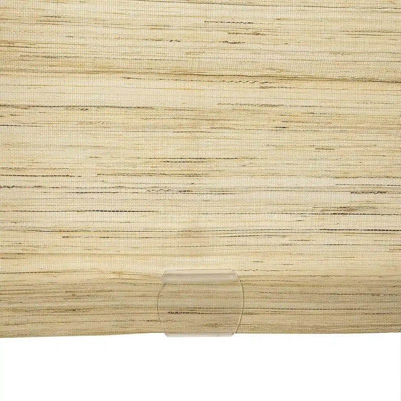 Rae Natural Ramie Jute Woven Wood Blinds - Series M