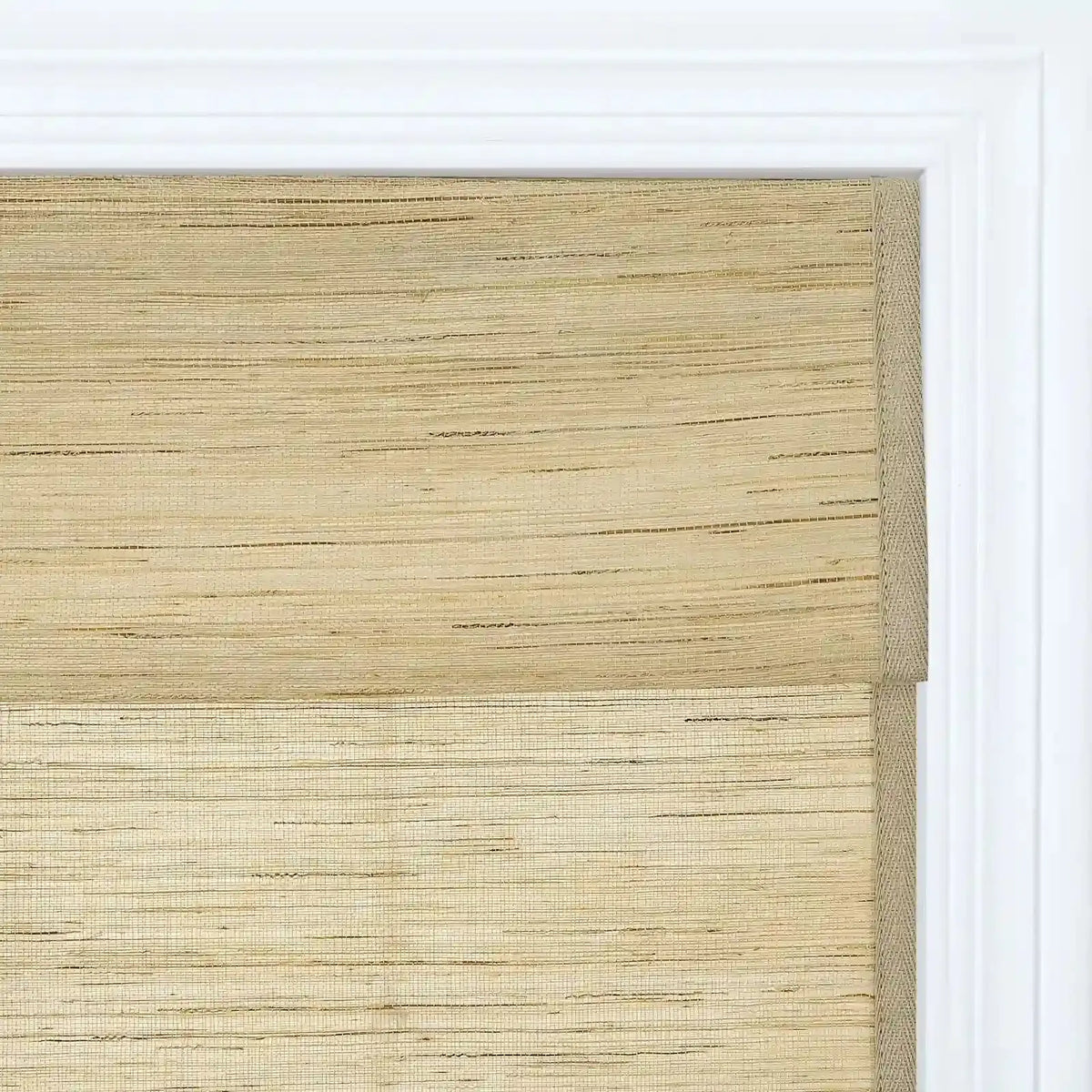 Rae Natural Ramie Jute Woven Wood Blinds - Series M