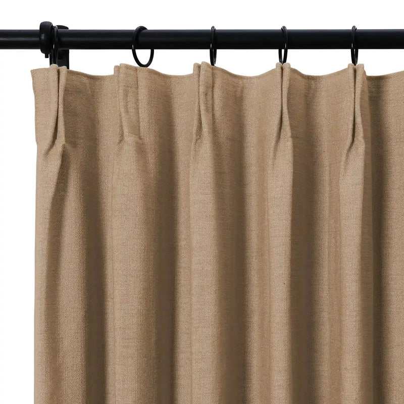 Isabella Heavyweight Cotton Pleated Curtains