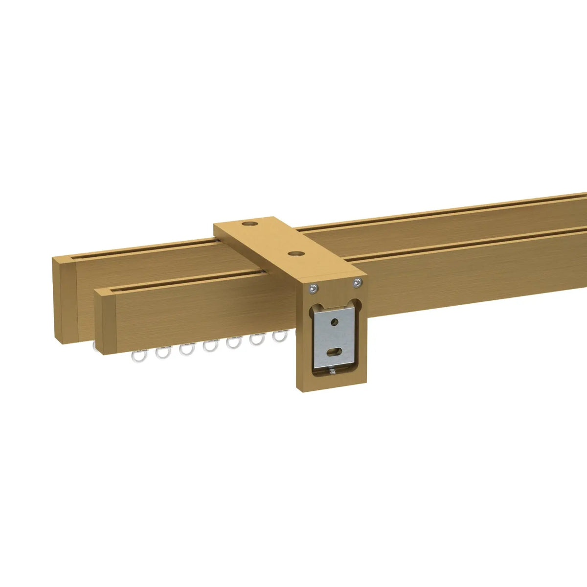 Tanner Double Curtain Track -TWOPAGES