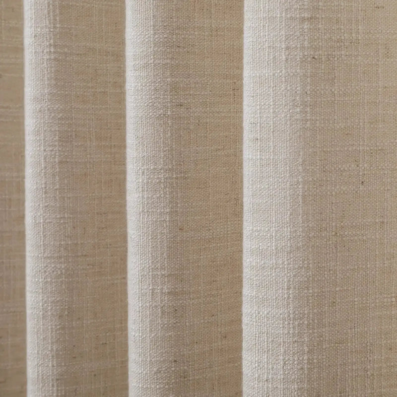 Liz Ripple Fold Linen Curtains --TWOPAGES