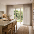 Liz Linen S-fold Curtain with Belt Hook - Lora Track