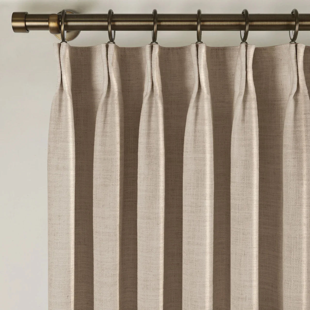 Liz Linen Pleated Curtains