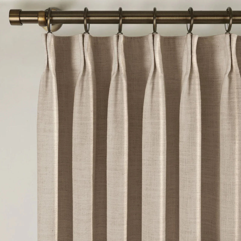Liz Linen Pleated Curtains