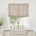 Liz Linen Relaxed Roman Blind Cord Lift