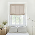 Liz Linen Relaxed Roman Blind Cord Lift