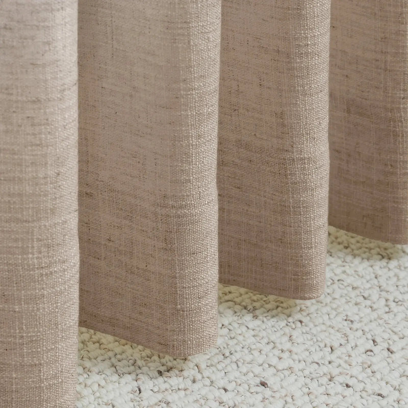 Liz Linen Soft Top Curtains