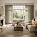 Liz Linen S-fold Curtain with Belt Hook - Lora Track
