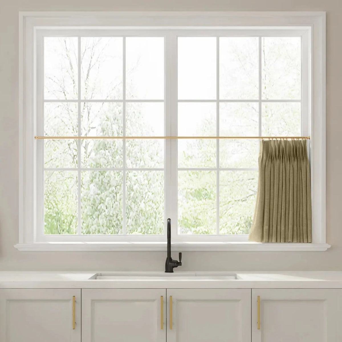 Liz Linen Cafe Curtains