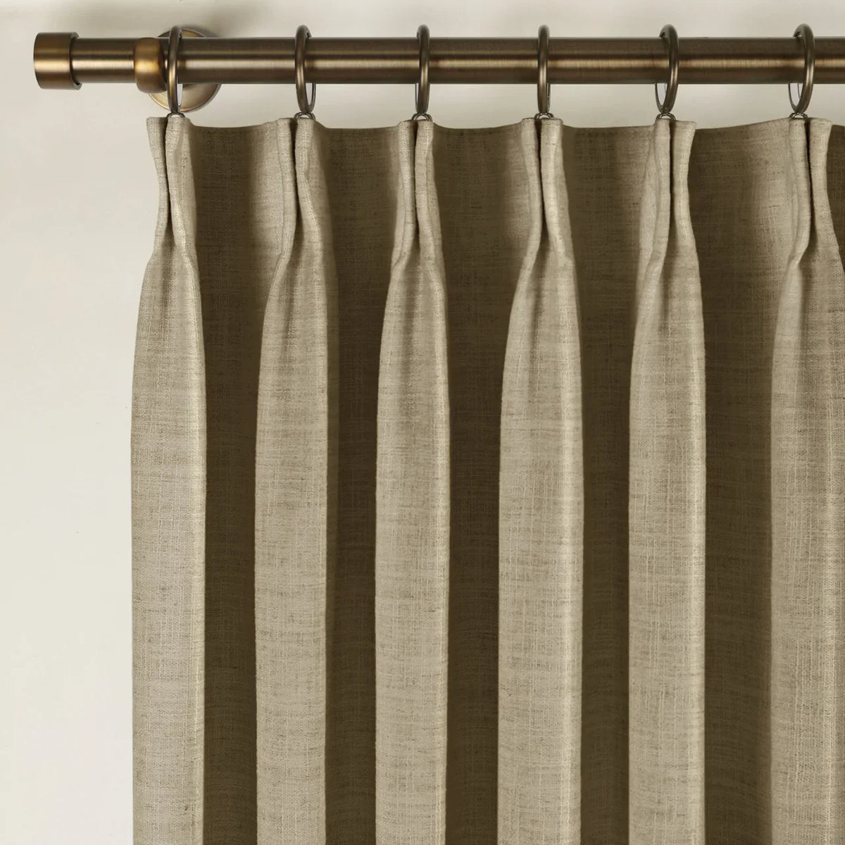Liz Linen Pleated Curtains