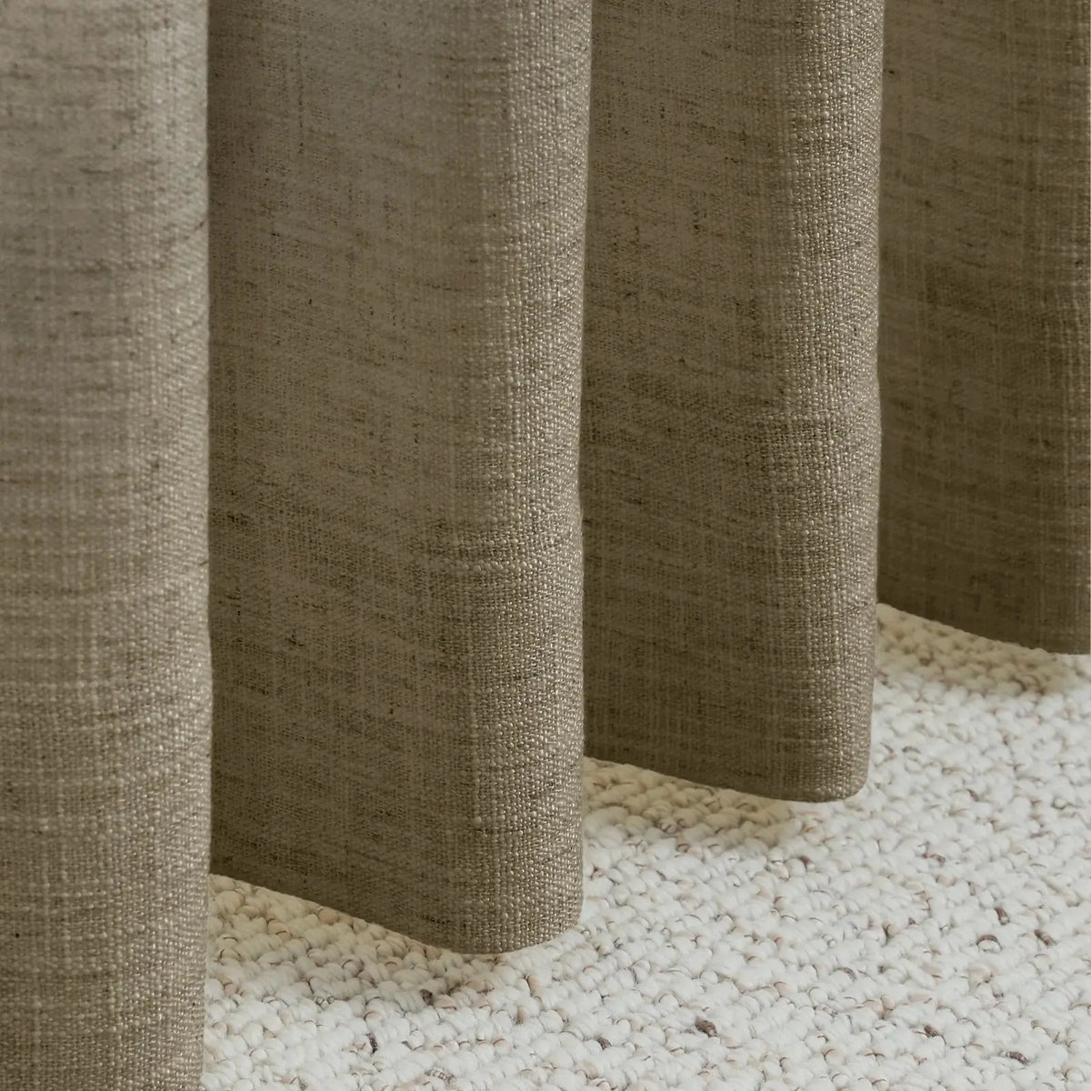 Liz Linen Soft Top Curtains