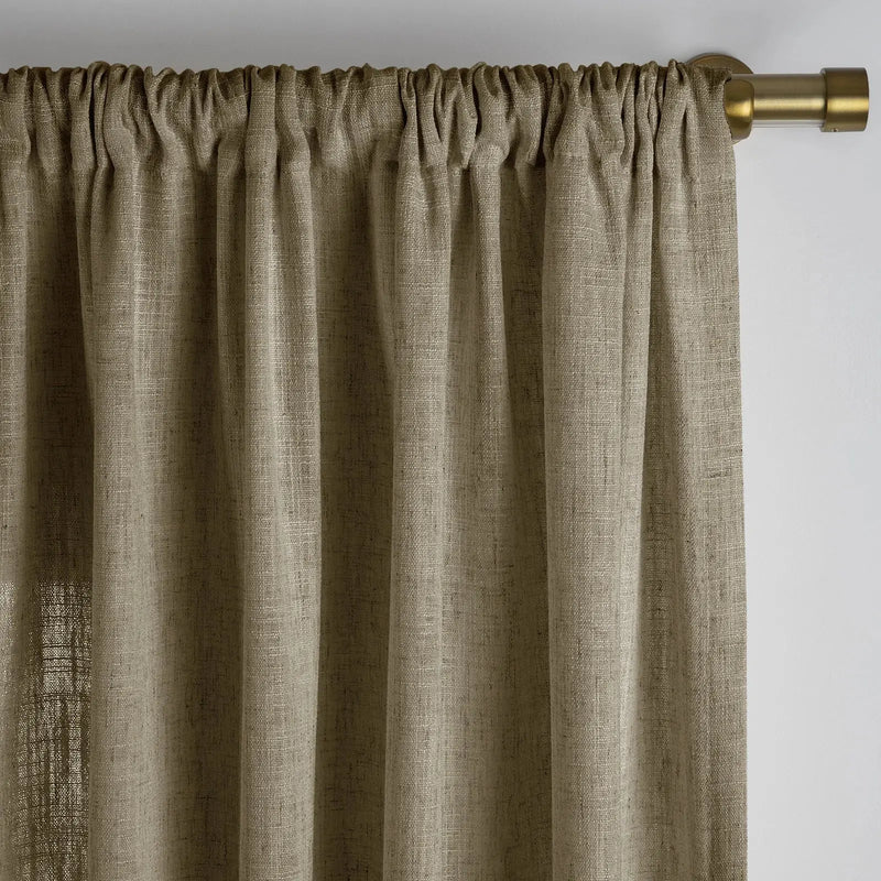 Liz Linen Soft Top Curtains