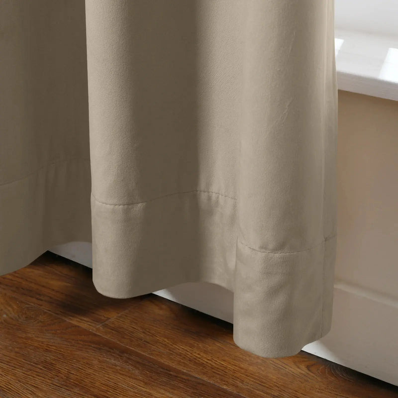 Birkin Velvet Pleated Curtains