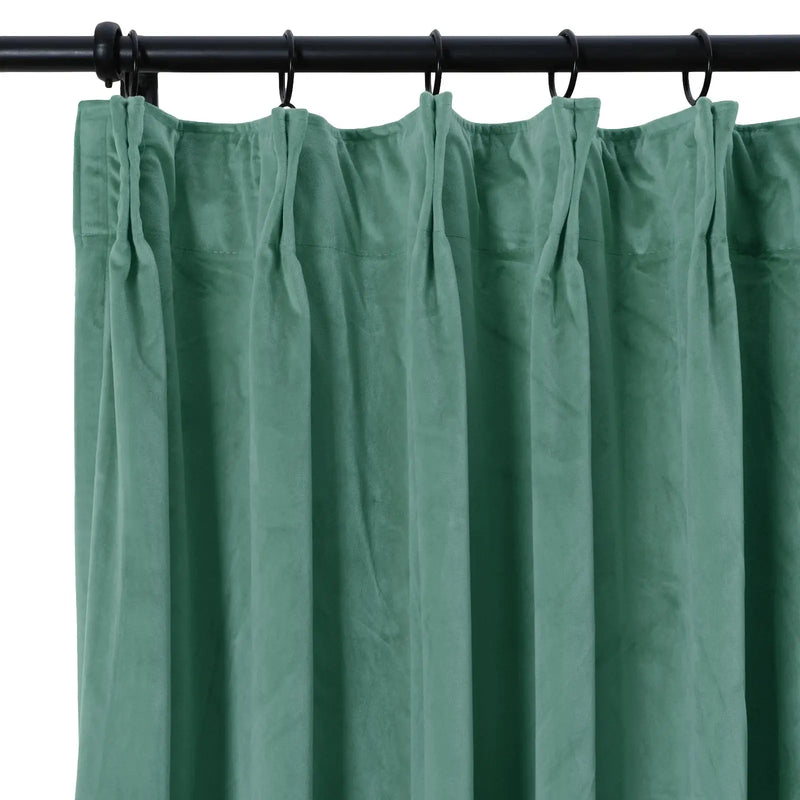 Birkin Velvet Pleated Curtains