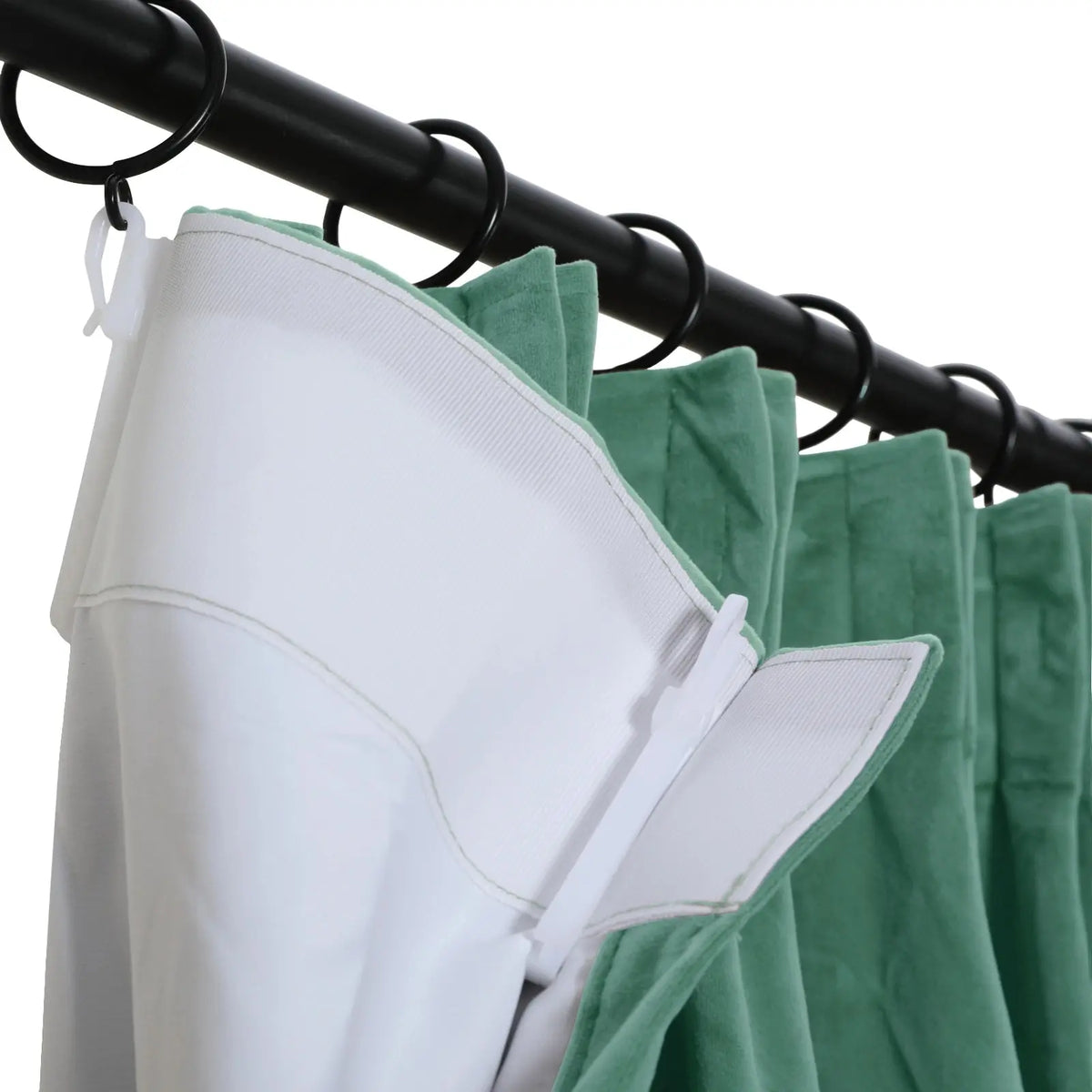 Birkin Velvet Pleated Curtains