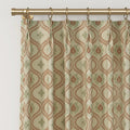 Sabrina Ramkhelawan x TWOPAGES Artisanal Canyon Grove Printed Cotton Pleated Curtains