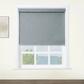 Alvin Motorised Linen Blockout Roller Blind