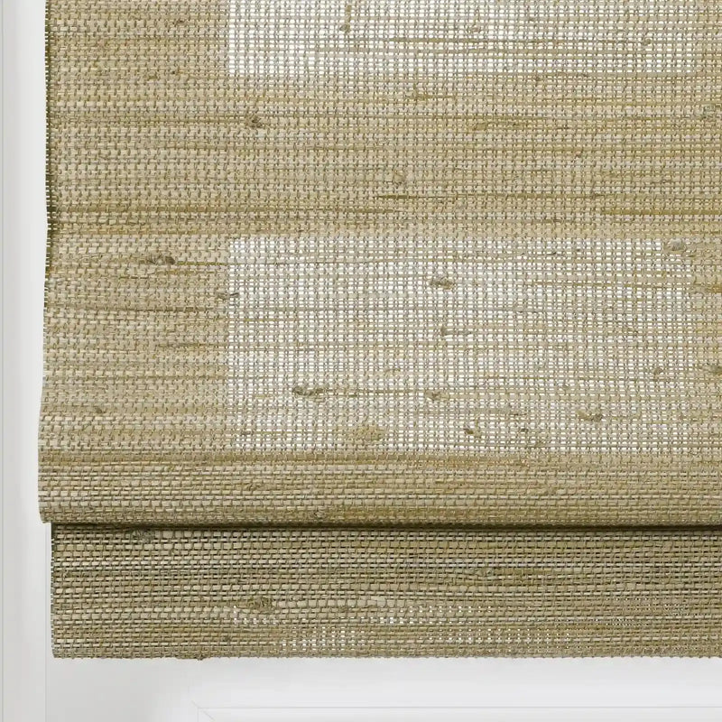 Rae Natural Ramie Jute Woven Wood Blinds - Series D