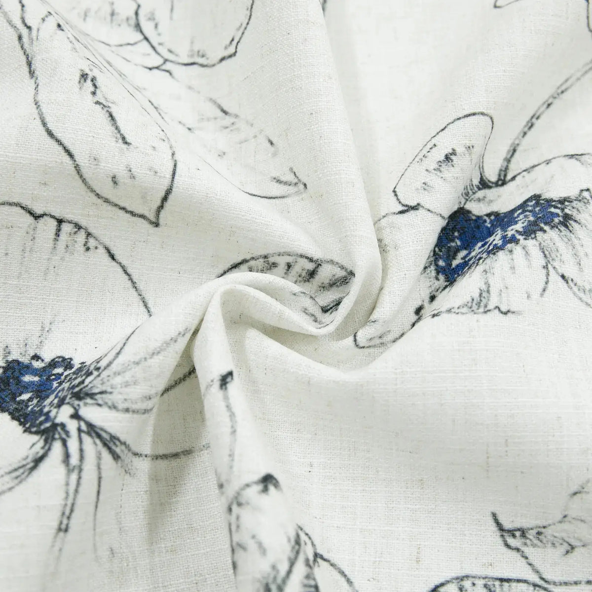 Holly Botanical Boho Pleated Curtains