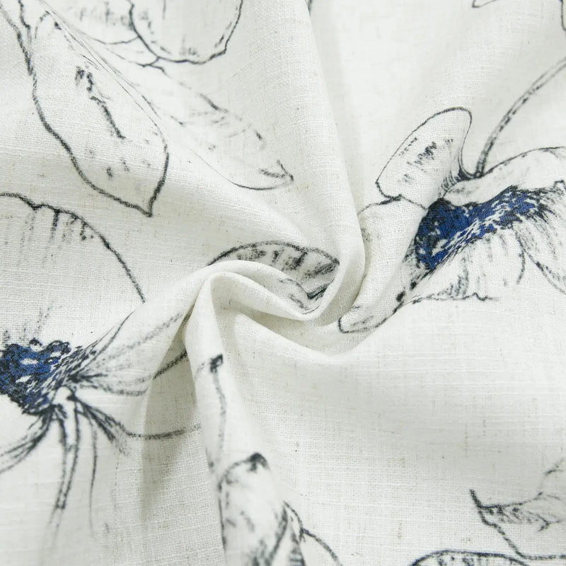 Holly Botanical Boho Pleated Curtains