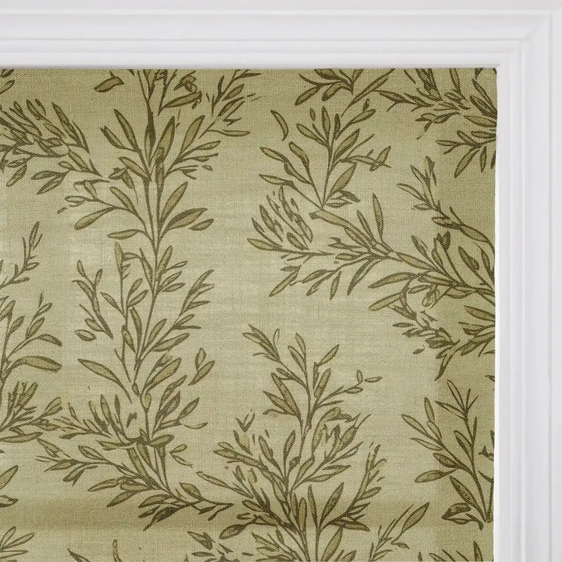 Sara Le x TWOPAGES Printed Linen Roman Blind Cordless