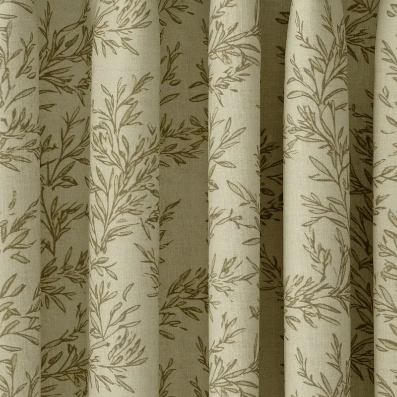 Sara Le Print Linen Drapery Pleated -TWOPAGES