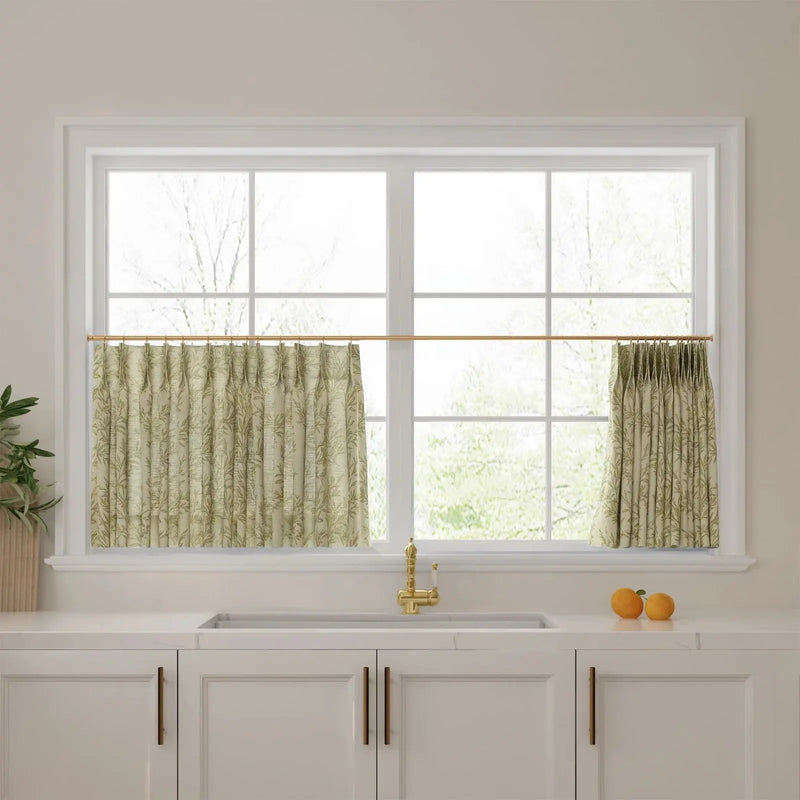 Sara Le x TWOPAGES Vintage Printed Linen Café Curtains