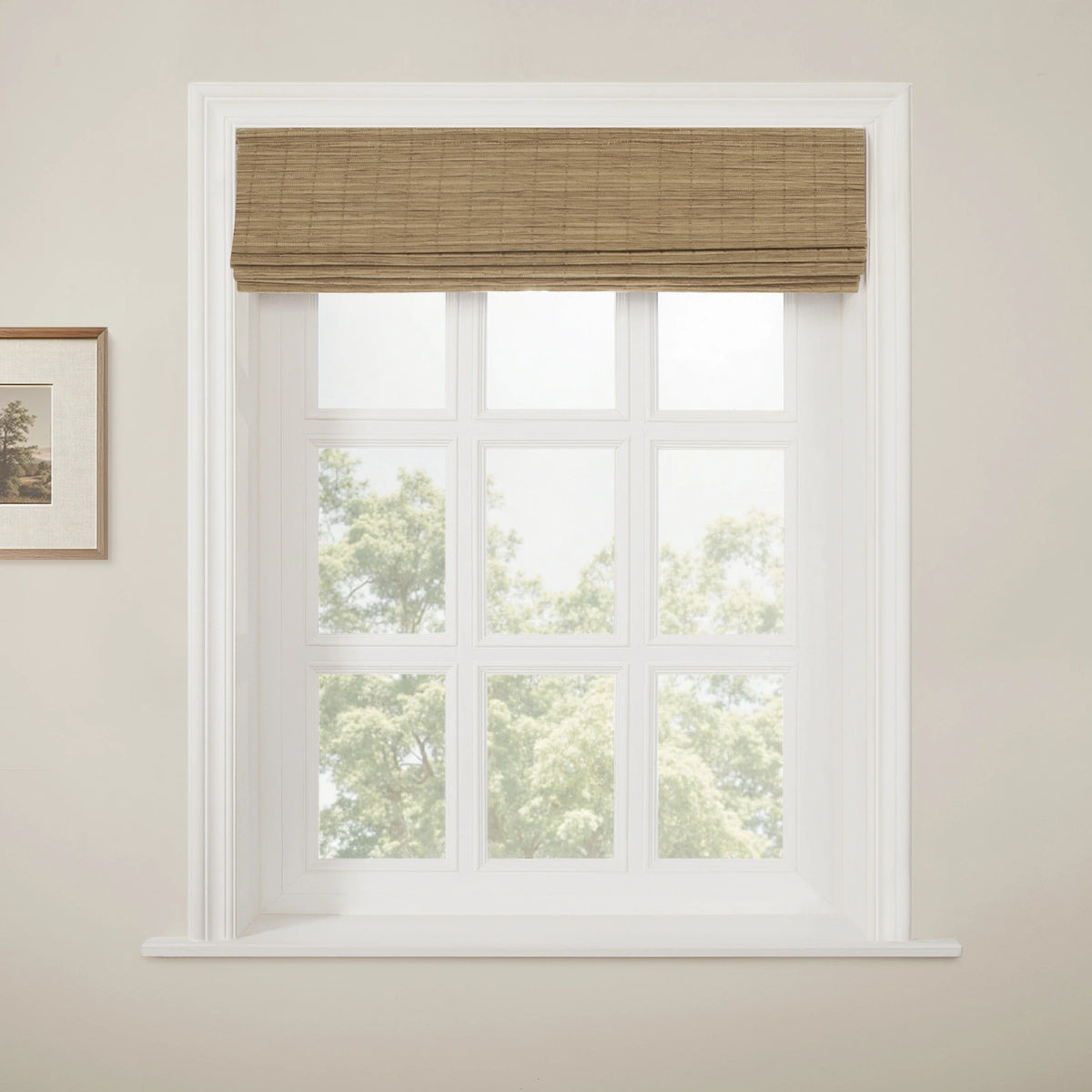 Rae Natural Ramie Jute Woven Wood Shades - Series W