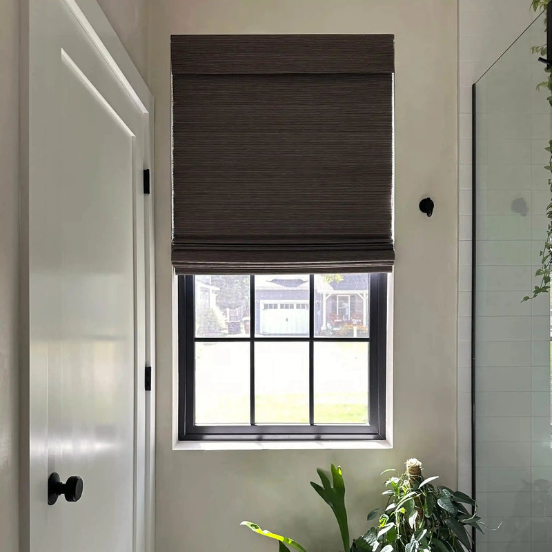 Rae Natural Ramie Bamboo Woven Blinds - Series P