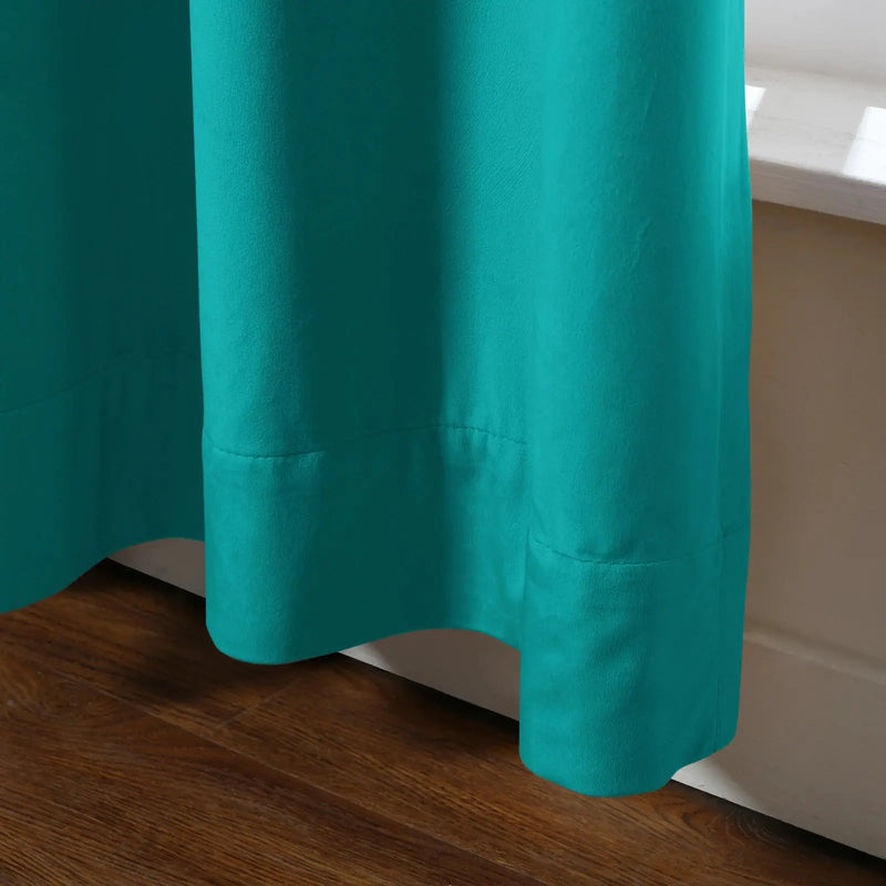 Birkin Velvet Pleated Curtains