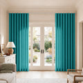Birkin Velvet S-fold Curtains with Belt Hook - Cato Traverse Rod