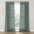 Kate Frost x TWOPAGES Woodland Patterned Cotton Pleated Curtains