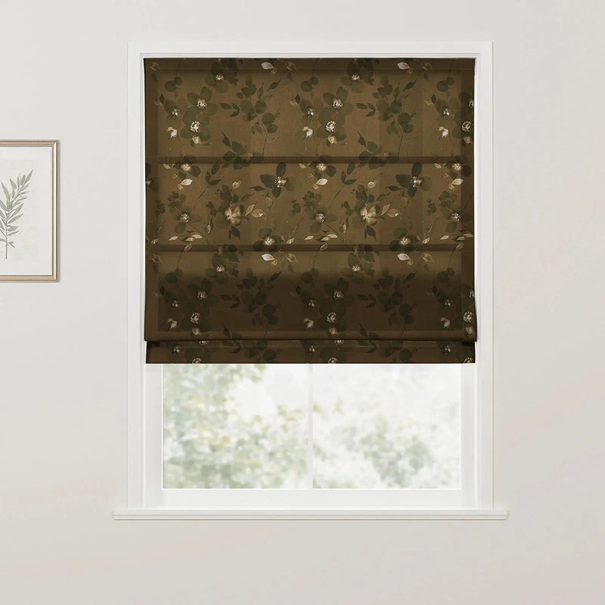Sara Le x TWOPAGES Printed Linen Roman Blind Cord Lift