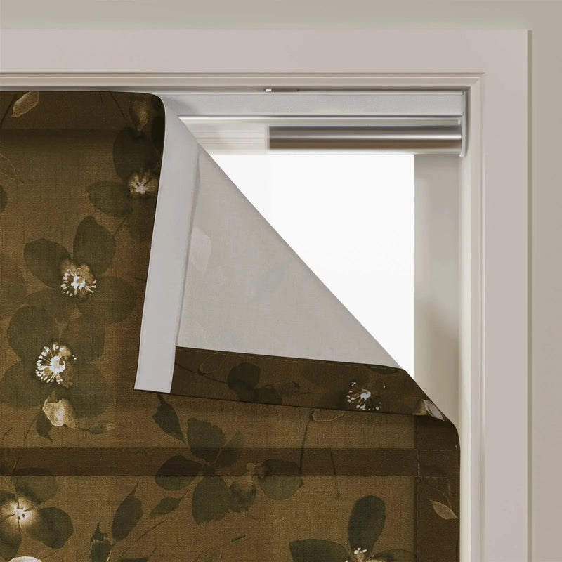 Sara Le x TWOPAGES Printed Linen Roman Blind Cordless