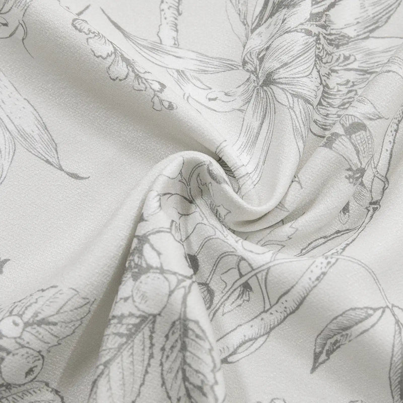 Holly Botanical Boho Pleated Curtains