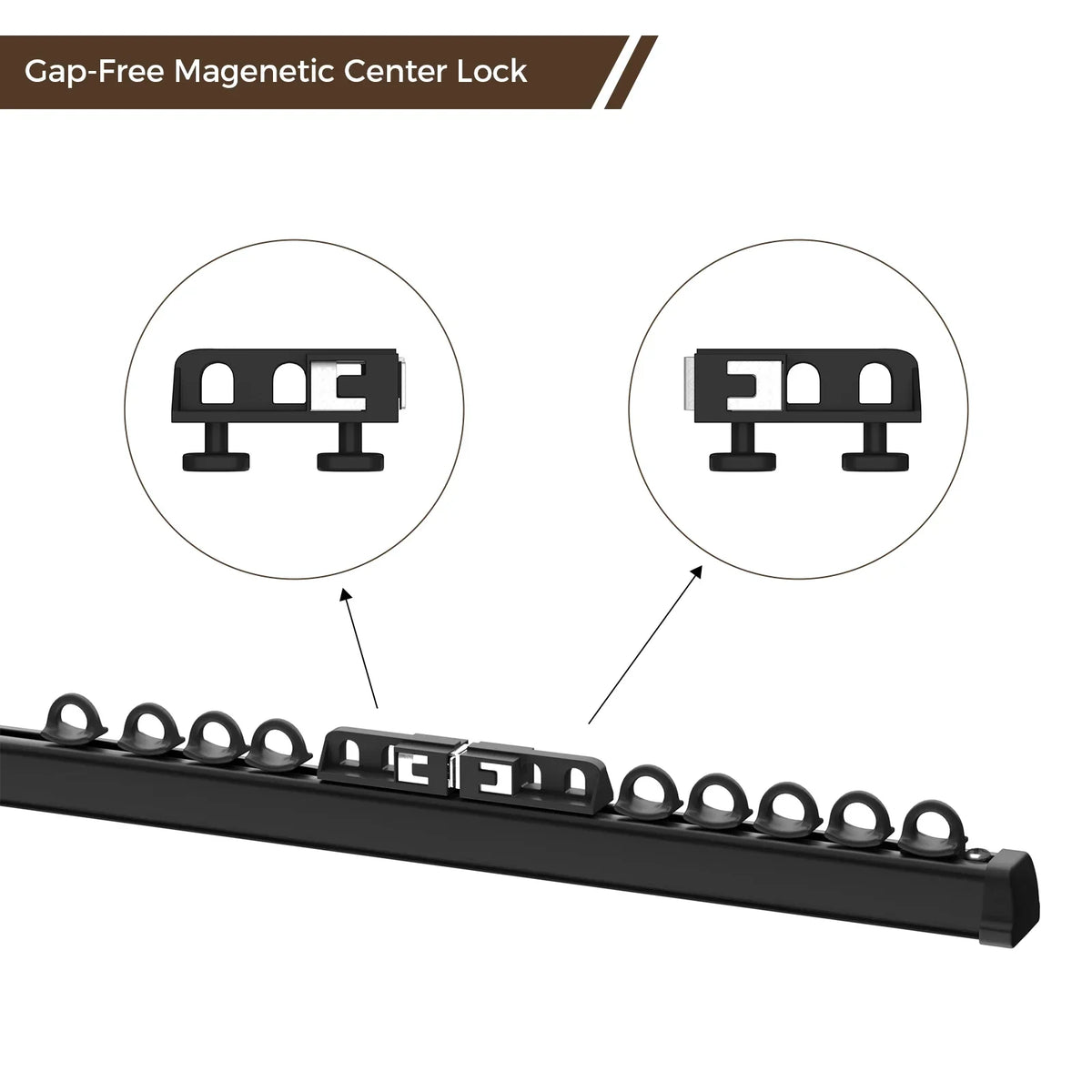 Velin Bendable Single Ceiling Curtain Track