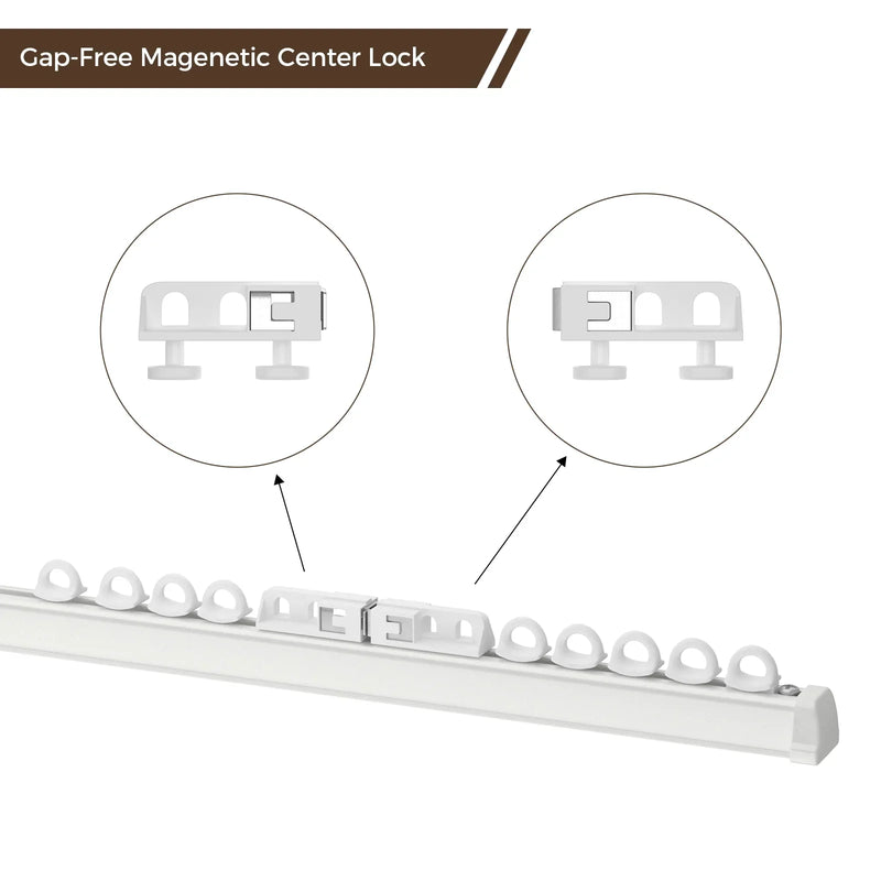 Velin Bendable Single Ceiling Curtain Track